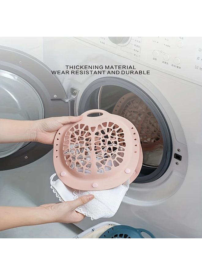 Pink Silicone Bra Laundry Bag With Snap Button For Washing Machine Protection - Image 4