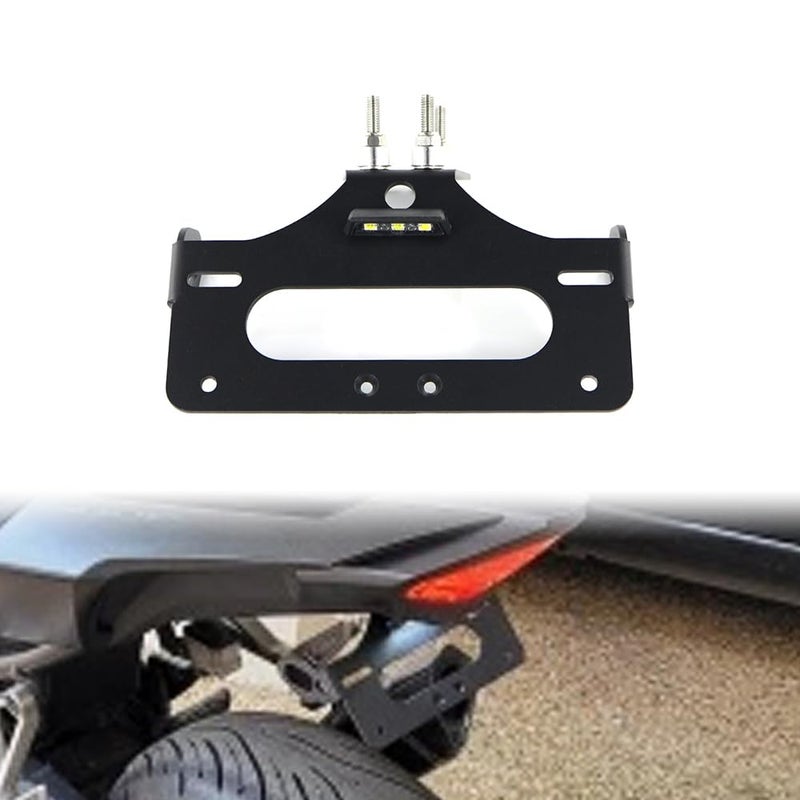 SOOMJ Xitomer Tail Tidy Fit for CBR500R CB500F 20162026 Fender Eliminator Fit for 2026 2025 2024 CB500 Hornet with LED License Plate Light Compatible with OEMStock Turn Signal - Image 2