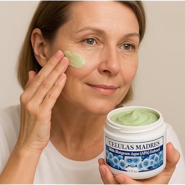 Crema Celulas Madre Anti-Aging Facial Cream, Reduces Wrinkles & Expression Lines, Madre Cell Plus, Pack of 1 - Image 3