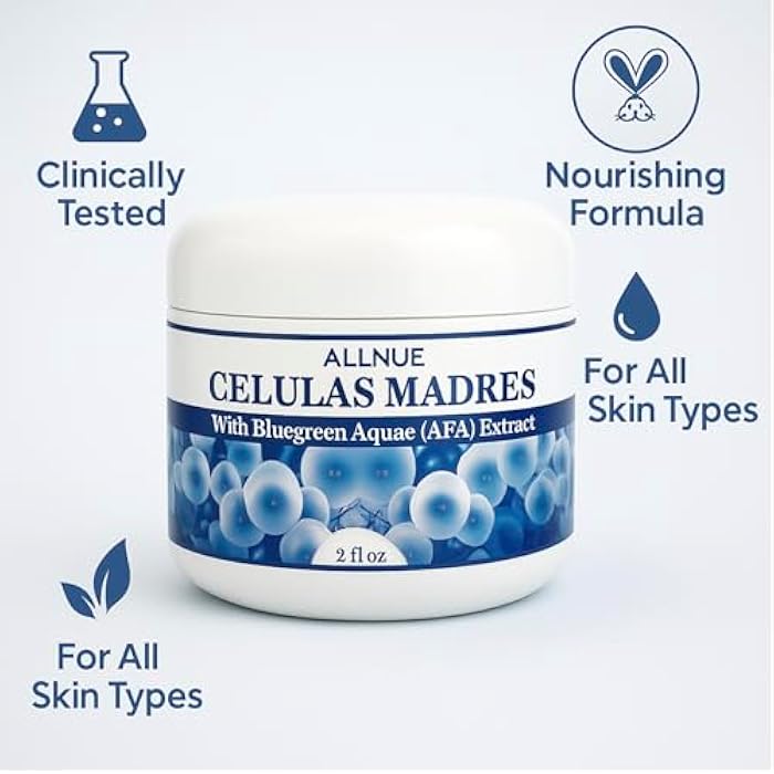 Crema Celulas Madre Anti-Aging Facial Cream, Reduces Wrinkles & Expression Lines, Madre Cell Plus, Pack of 1 - Image 4