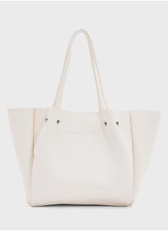 ELLA 2 In 1 Minimalist Tote Bag With Pouch  - Image 3