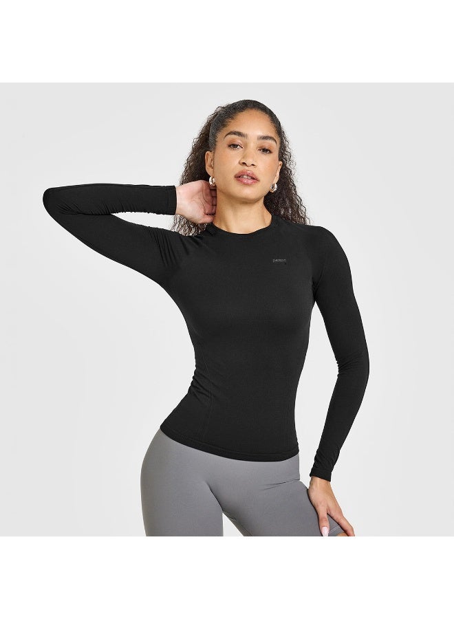 Oneractive High Elasticity Long Sleeve Yoga Top - Image 1