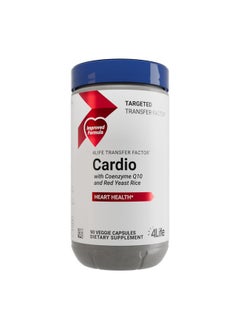 4life 4Life Transfer Factor Cardio - Targeted System Support Dietary Supplement with Ginkgo Biloba, Garlic, Red Yeast Rice, and Resveratrol - 90 Capsules  - Image 1