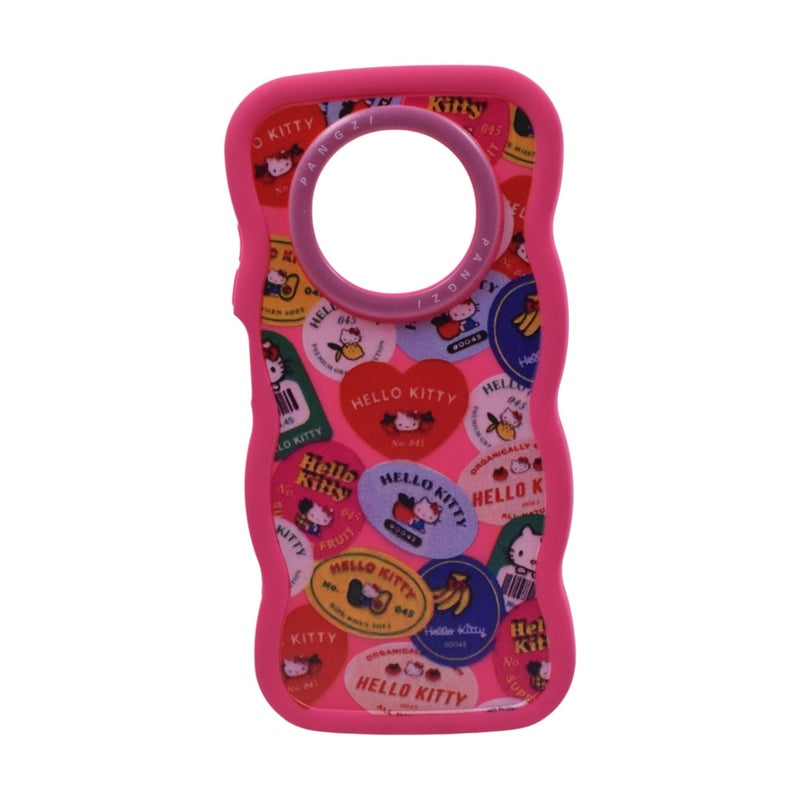 Hello Kitty Plastic Back Cover For Realme 12 5G - Multicolour - Image 1
