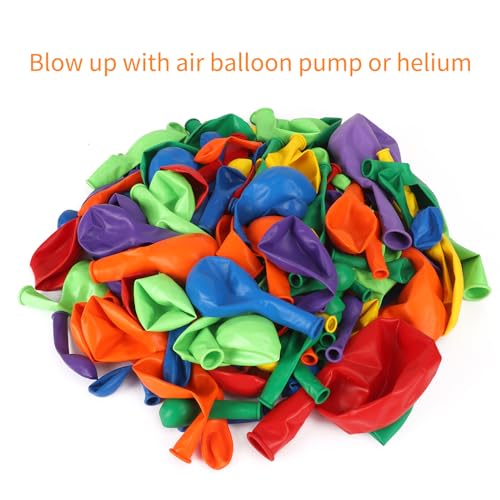 RUBFAC 189pcs Rainbow Balloon Garland Arch Kit, 7 Assorted Colors 5/12/18 Inch Latex Balloons for Birthday Party Baby Shower Wedding Anniversary Decoration - Image 5