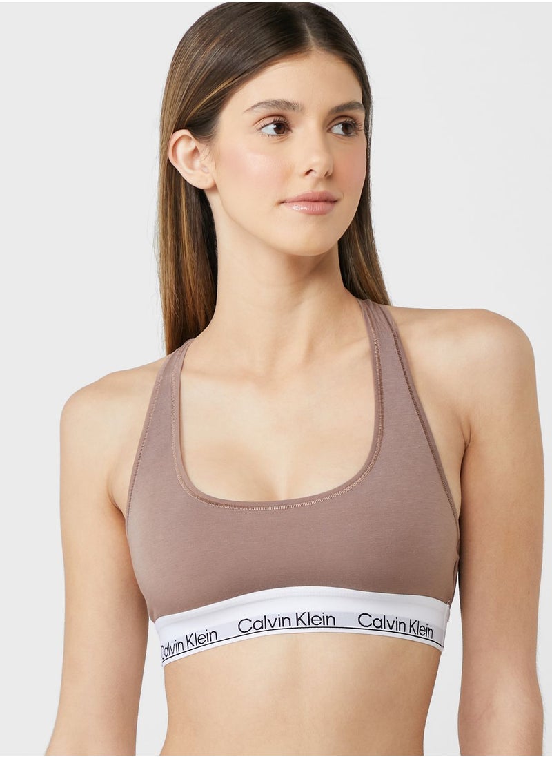 CALVIN KLEIN Logo T-Shirt Bra  - Image 4
