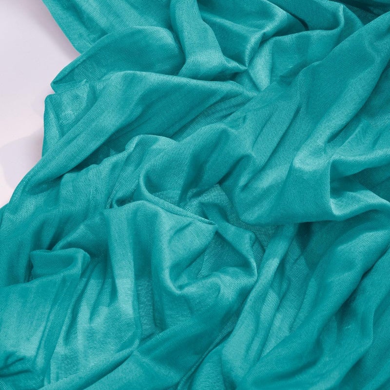 Socomi 6 Pieces Blue Tile Cheesecloth Table Runner Boho Rustic Chiffon Table Runner 120 Inch 10 Feet for Wedding Party Baby Shower Birthday Decorations - Image 3