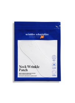 WRINKLES SCHMINKLES Wrinkles Schminkles Neck Wrinkle Patch - Reusable Silicone Smoothing Pads, Sensitively Formulated Wrinkle Patches. Reduce Wrinkles - Innovative Wrinkle Treatment - Targeting Neck Wrinkles (1 Pack)  - Image 1