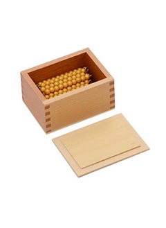 Elite Montessori Elite Montessori 45 Golden Bead Bars of 10 with Box  - Image 1