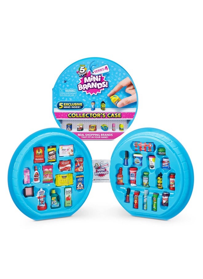 5 سبرايز مجموعة Mini Brands Collector'S Case Series 4 - 30 Mini'S مع 5 Mini'S Mystery Real Brands Miniature Collectibles من Zuru  - Image 1