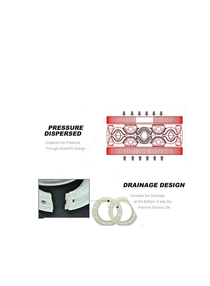 2Pcs Universal Car Shock Absorber Spring Bumper Power Auto Buffers B Type Spring Bumpers Rubber B Type - Image 3