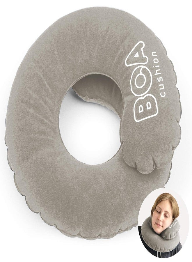 Boa Cushion Travel Pillow Inflatable Pain Relief Flight Cushion Relax for Adults and Kids - Image 1