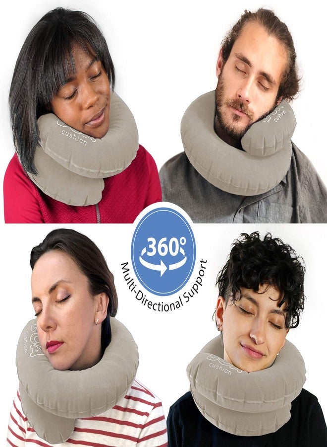Boa Cushion Travel Pillow Inflatable Pain Relief Flight Cushion Relax for Adults and Kids - Image 3