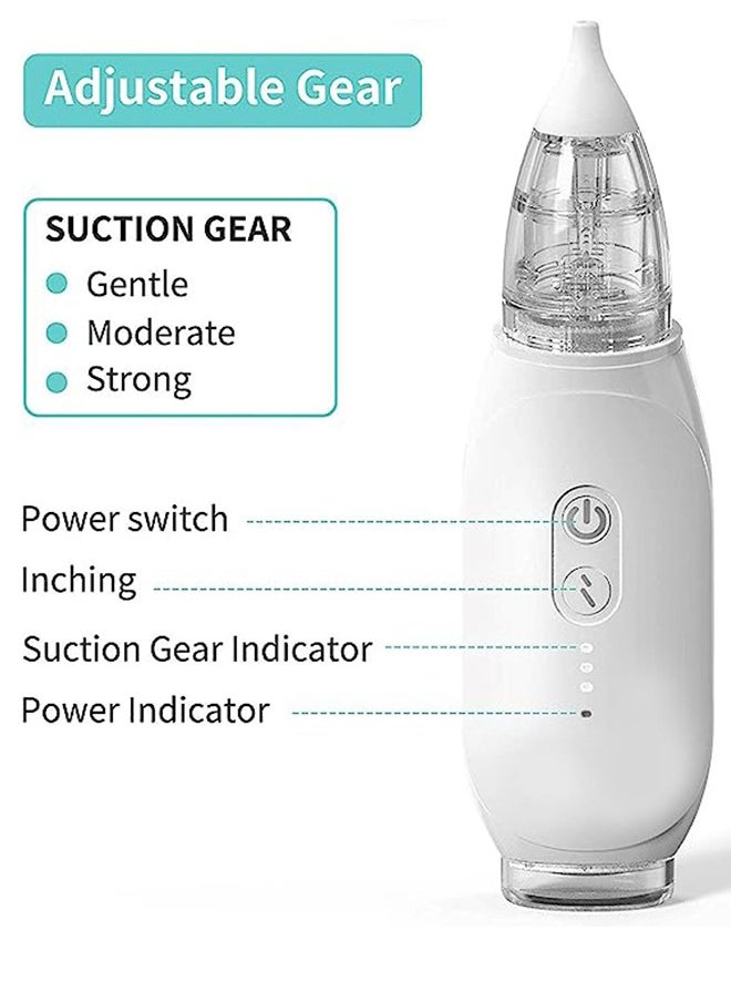 Generic Automatic Cleaning Electric Rechargeable Baby Nasal Aspirator  - Image 3