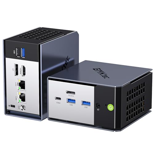 GMKtec K16 Mini PC Gaming Desktop Computer AMD Ryzen 7 7735HS (8C/16T 4.75Ghz) 32GB LPDDR5 6400MT/s RAM + 512GB Hard Drive SSD, Dual NIC LAN 2.5GbE, Oculink, USB4, HDMI, USB-C - Image 1