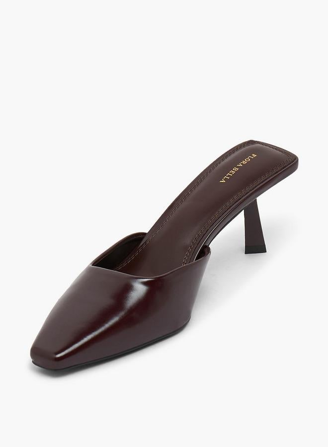Flora Bella By Shoexpress Women Flared Heel Shoes - Image 4