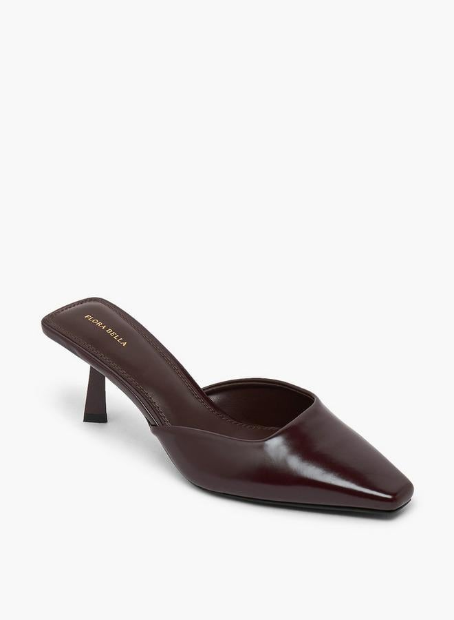 Flora Bella By Shoexpress Women Flared Heel Shoes - Image 2