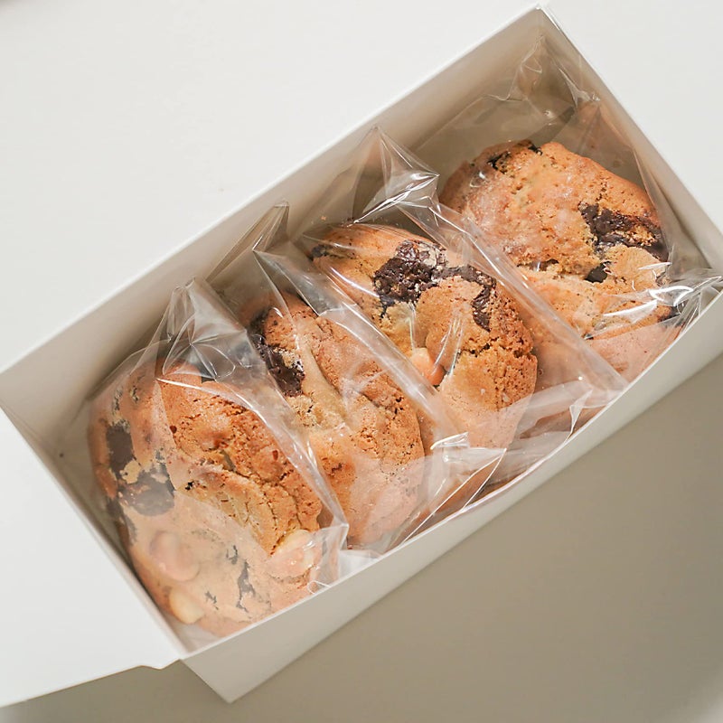 Morepack Cookie Bags for Gift Giving, 6x6 Inches 200Pieces Clear Self Sealing Resealable Cellophane Bags - Image 4