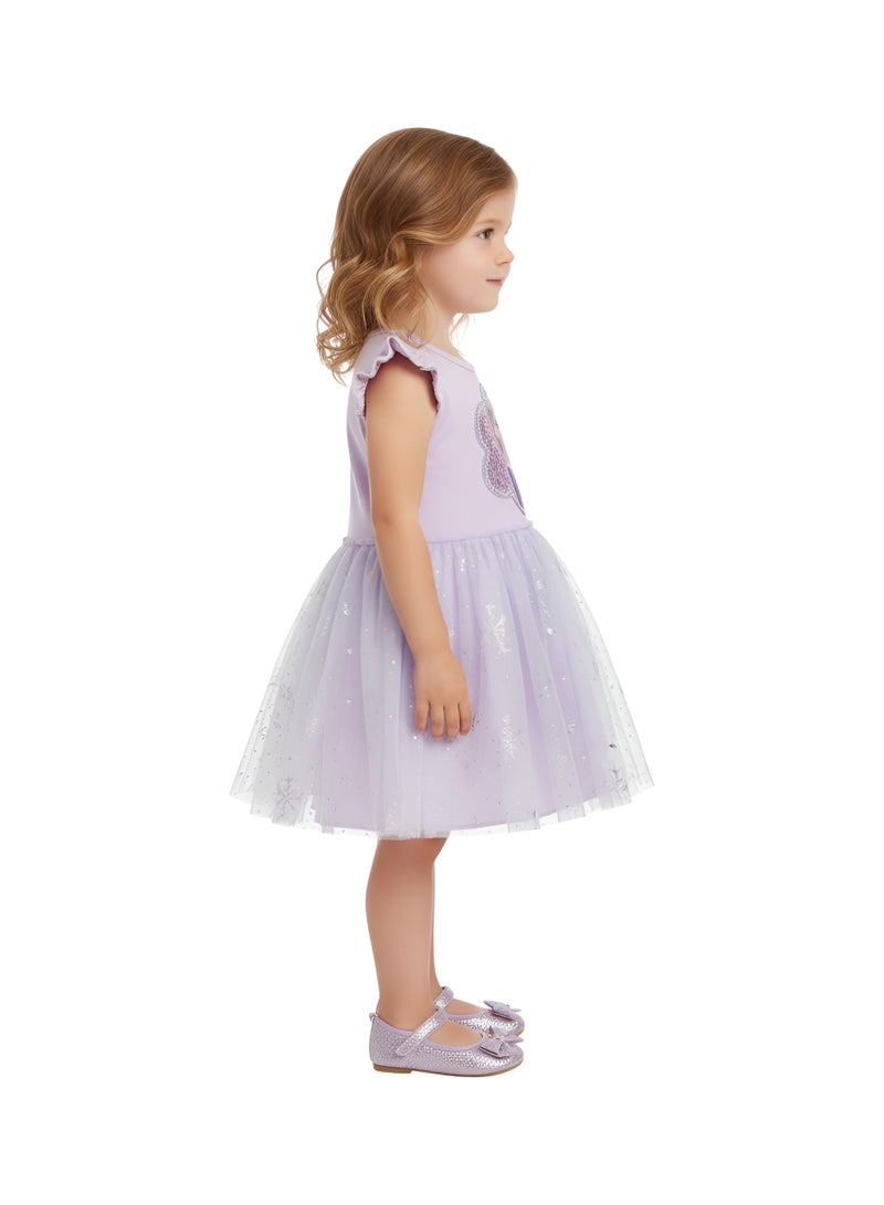 Bidani Elsa and Anna Purple Frost Dress - Image 2