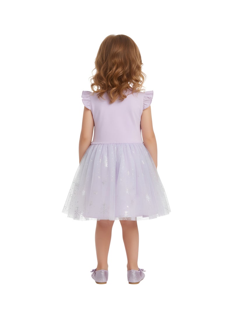 Bidani Elsa and Anna Purple Frost Dress - Image 3