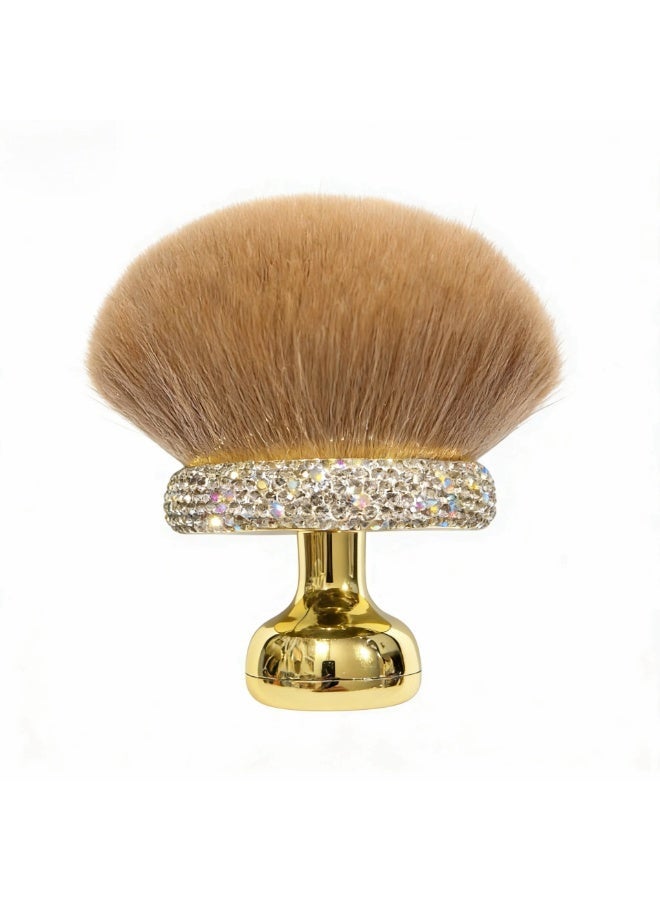 Multi-functional large mushroom-shaped makeup brush，owder brush and blush brush - Image 1