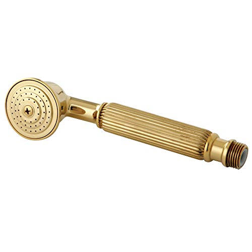 Kingston Brass كينغستون برأس دش يدوي قديم من النحاس K107A2، نحاس مصقول 6.88 x 2.06 x 1.75 - Image 1