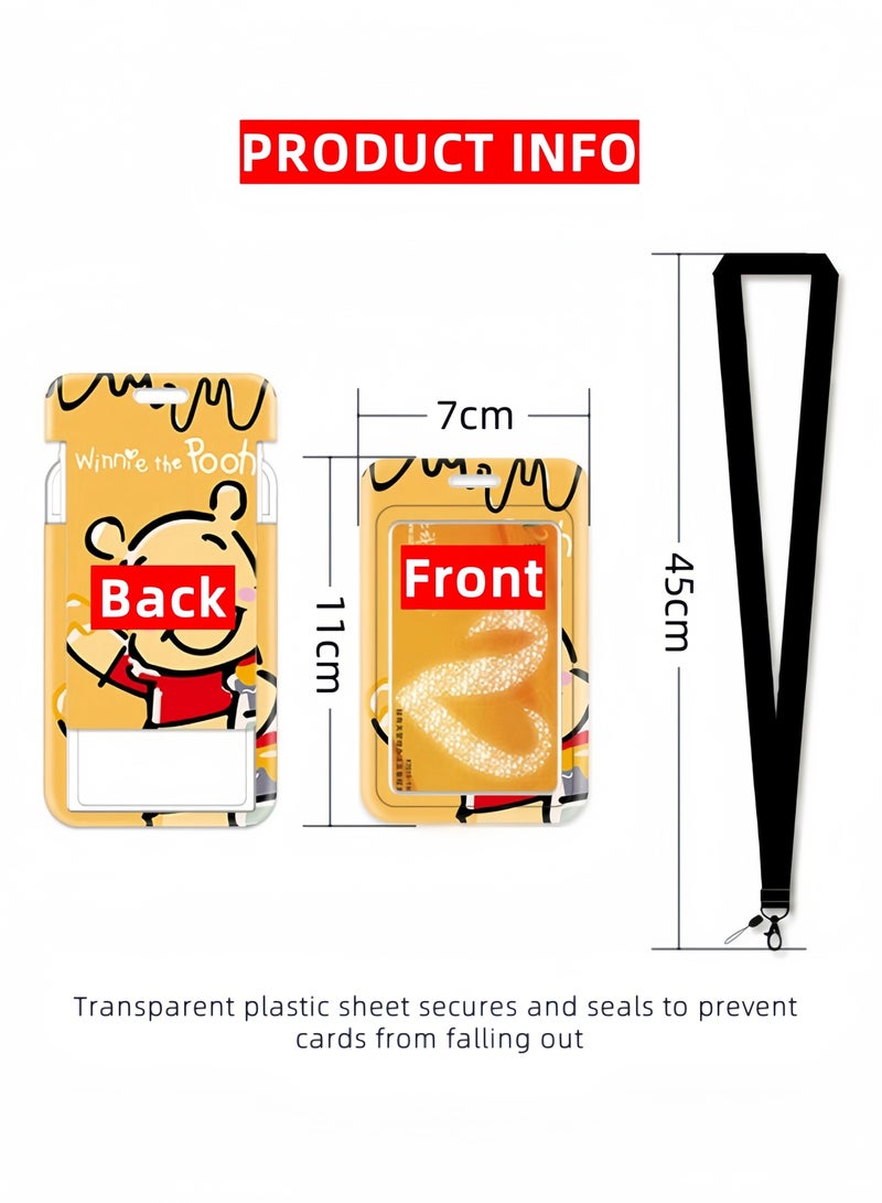 Minecraft Lanyard ID Card Holder Student Card Holder Bus Card Holder Cartoon pattern Children's Card Holder - Image 2