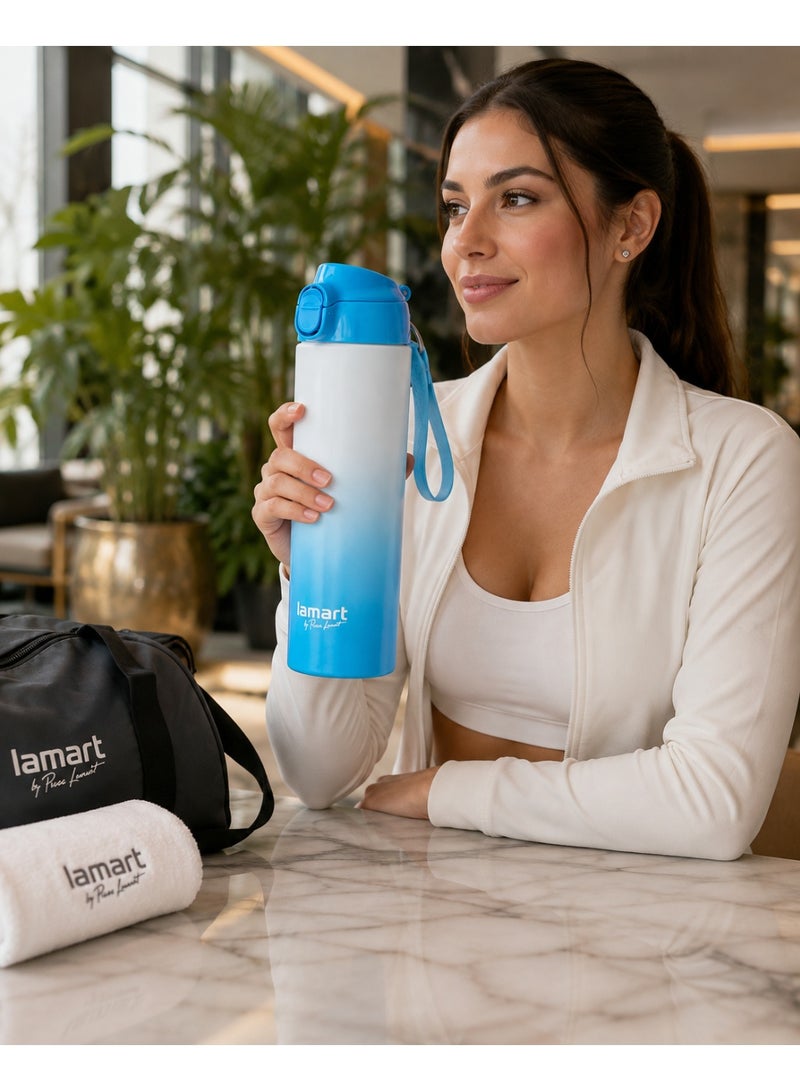 Lamart Sport Water Bottle 700 Ml Blue - Image 4