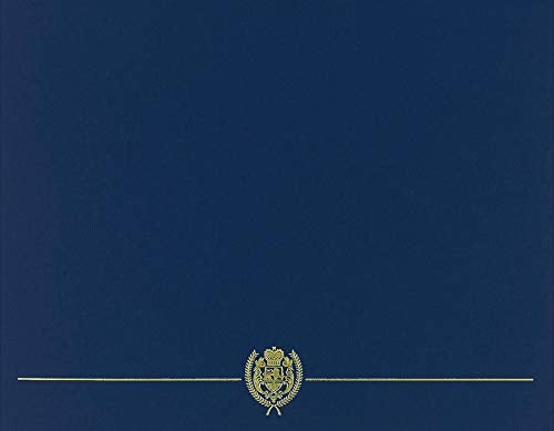 Great Papers! Navy Classic Crest Certificate Cover, 12"x 9.375", 5 Count (903115) - Image 5