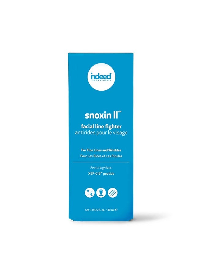 indeed laboratories - Indeed Labs Snoxin Ii Clinically Proven Serum With Biomimetic Peptide That Relaxes Facial Muscles To Soften Lines And Wrinkles. 30Ml. - Image 1