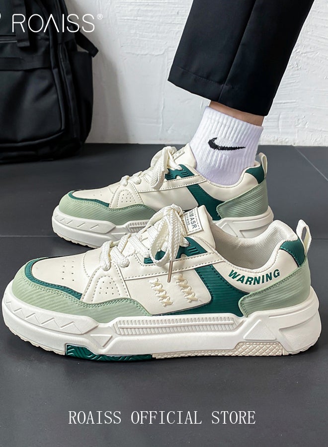 رويس أحذية رياضية أنيقة للرجال، أحذية برباط منخفضة، أحذية متعددة الاستخدامات للرجال، أحذية رياضية مريحة بنعال غير قابلة للانزلاق، مناسبة للارتداء اليومي والأنشطة الخارجية - Image 2