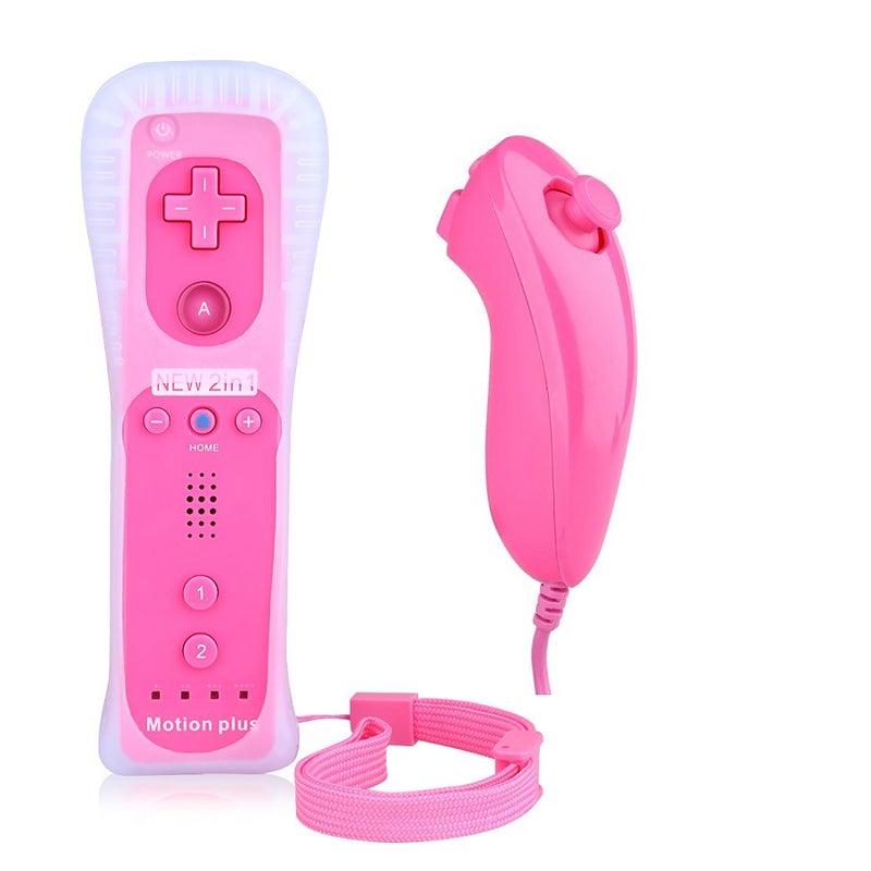 Wii Handle Wii Left And Right Handle Wii Left And Right Handle Built-In Accelerator 2 In 1 Left And Right Handle - Image 2
