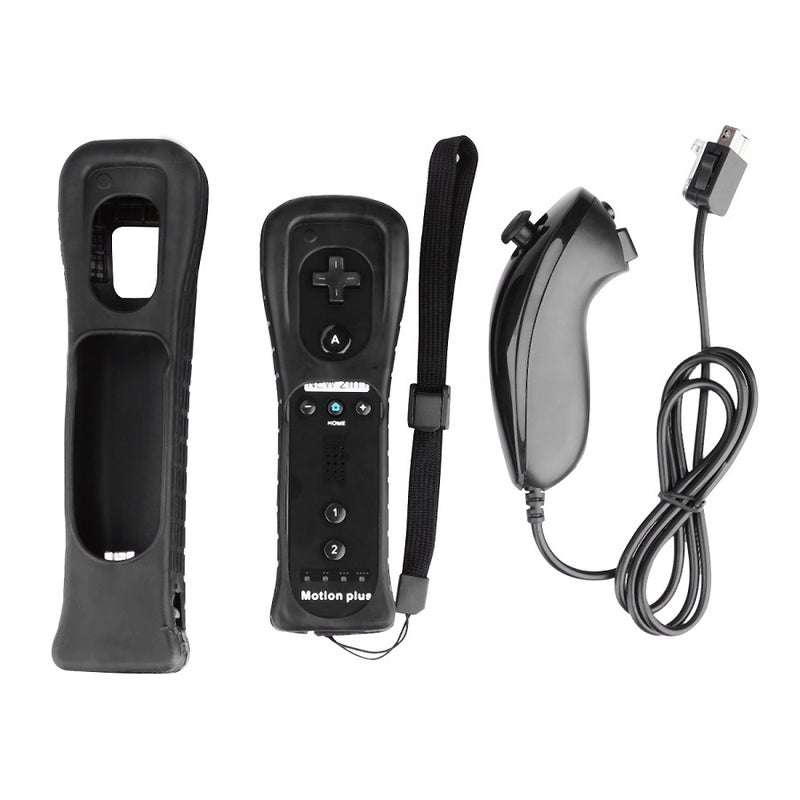 Wii Handle Wii Left And Right Handle Wii Left And Right Handle Built-In Accelerator 2 In 1 Left And Right Handle - Image 4