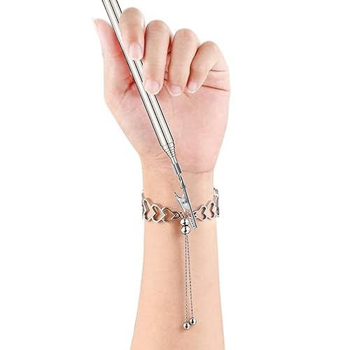 Aifeier ET 2 Pieces Telescopic Alligator Clips Bracelet Fastening Helper Tools with Pen Clip Extendable for Electronic Automotive Repairing Bracelet Fastening Picking Items - Image 5