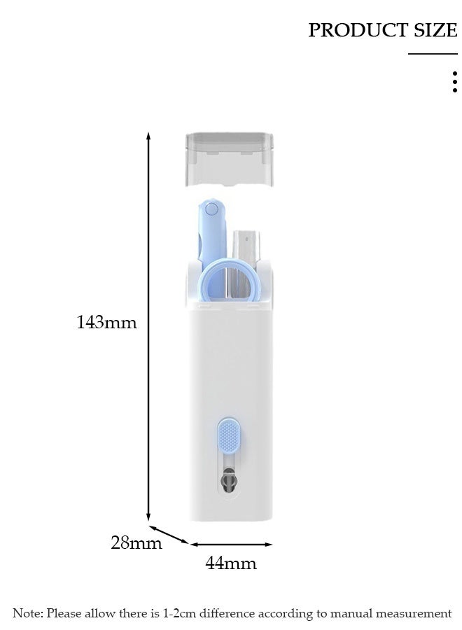 DUNISO 7in1 Electronics Cleaner Kit Keyboard Brush, Airpod Cleaning Tool, Phone Screen Cleaner for Computers, MacBooks, Laptops, Airpods Pro, Headphones - Image 2