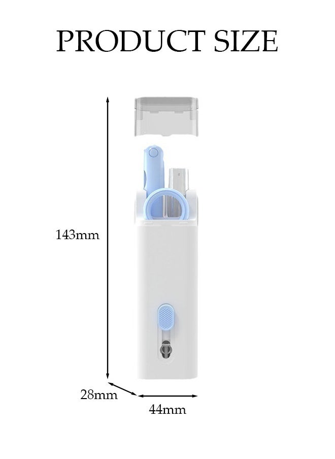 DUNISO - 7in1 Electronics Cleaner Kit Keyboard Brush, Airpod Cleaning Tool, Phone Screen Cleaner for Computers, MacBooks, Laptops, Airpods Pro, Headphones - Image 1