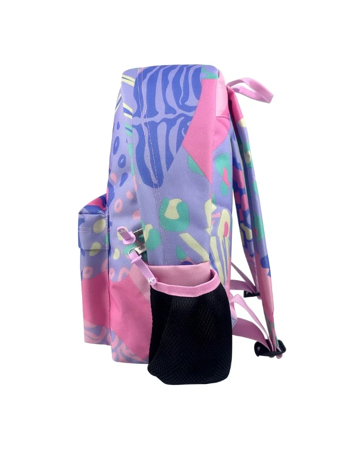 JUST HYPE Iconic Backpack - Multi Pastel Prints