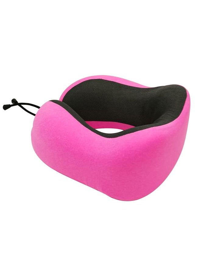 Agc - Travel Pillow Luxury Memory Foam Neck & Head Support Pillow Soft Sleeping Rest Cushion Travel Neck Pillow for Airplane/Car/Home/Office Headrest - Image 1