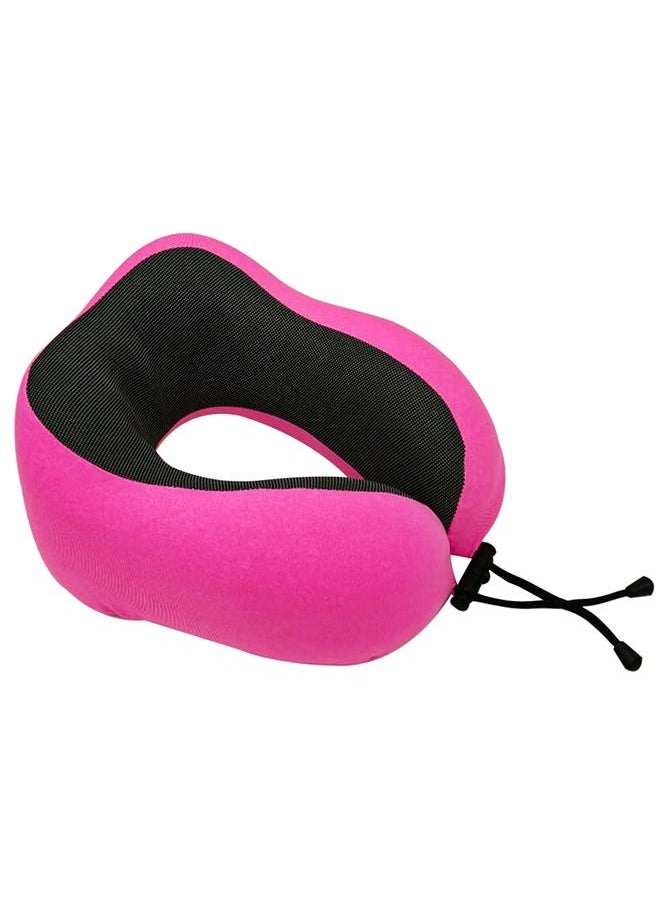 Agc - Travel Pillow Luxury Memory Foam Neck & Head Support Pillow Soft Sleeping Rest Cushion Travel Neck Pillow for Airplane/Car/Home/Office Headrest - Image 1