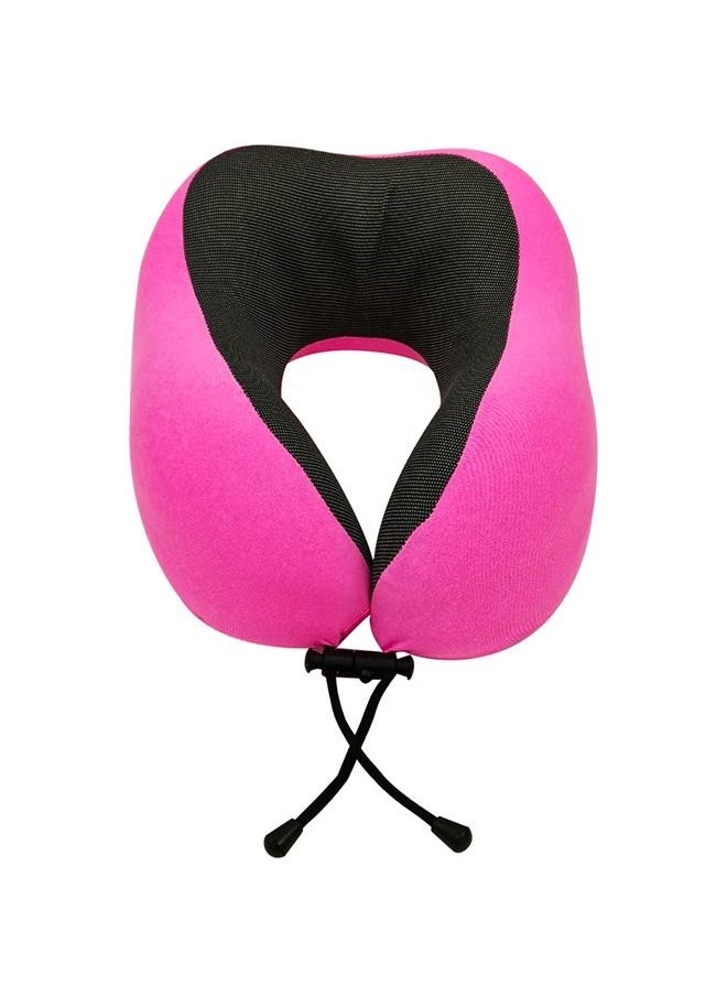 Agc - Travel Pillow Luxury Memory Foam Neck & Head Support Pillow Soft Sleeping Rest Cushion Travel Neck Pillow for Airplane/Car/Home/Office Headrest - Image 1