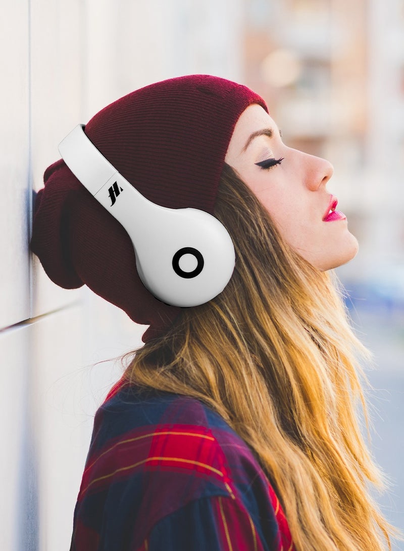 SBS سماعة رأس قابلة للطي لاسلكية متميزة مع وسائد أذن ناعمة وميكروفون مدمج، بلوتوث V5.0، أزرار لإدارة المكالمات والموسيقى - Image 4