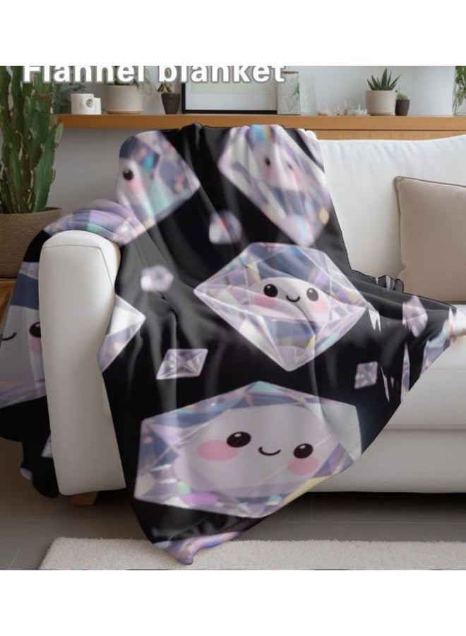 عام بطانية رقيقة من الفانيلا (حرارة ومريحة، ومناسبة للنوم واستخدام اللعبة والغبار والرمل) 150 سم * 200 سم - 393 - Image 4