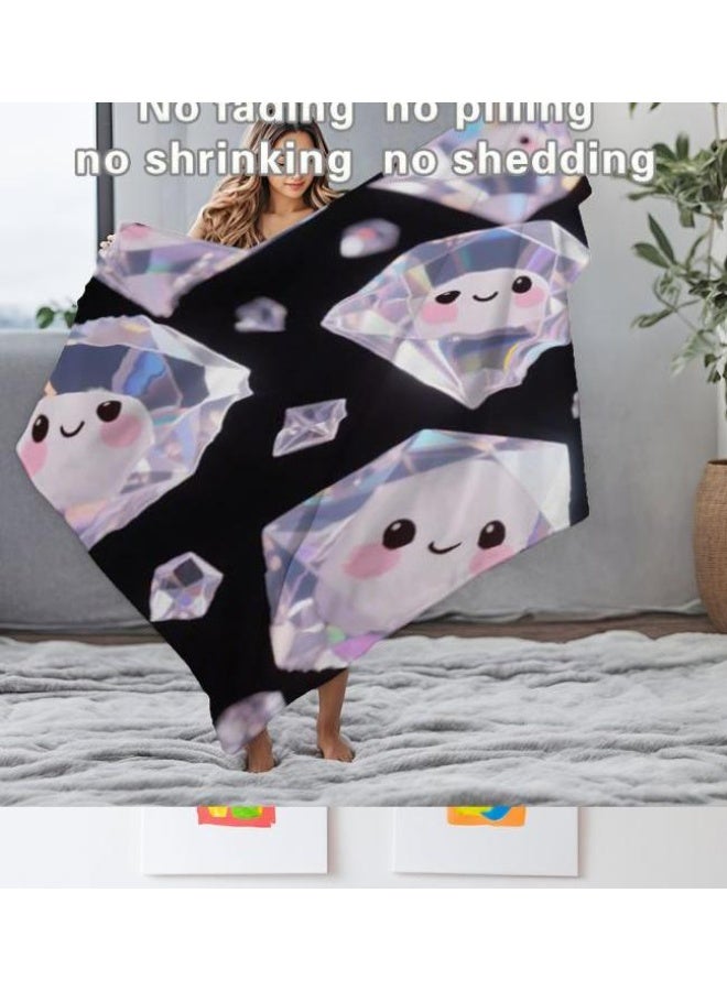 عام بطانية رقيقة من الفانيلا (حرارة ومريحة، ومناسبة للنوم واستخدام اللعبة والغبار والرمل) 150 سم * 200 سم - 393 - Image 5