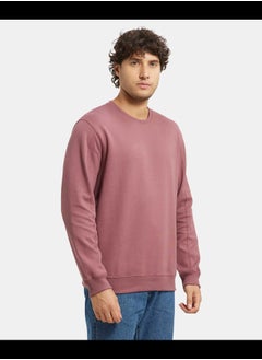 JOCKEY Jockey AM48 Men's Super Combed Cotton Rich Pique Sweatshirt with Ribbed Cuffs  - Image 2