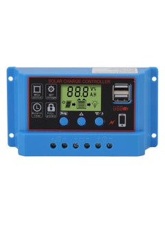 12V 24V Solar Charge Controlle LCD Display Solar Panel Controller for Billboard Warning Light 10A