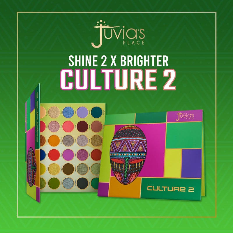 Juvia's Place Culture 2 - Eye Shadow Palette 30 Colors, Long Lasting High Pigment Rich Glitter Natural Smoky Tones Matte Brown Neutral & Shimmering Metallic Makeup Non Fading Beauty Rich Glam - Image 3