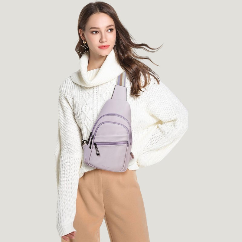 Mroede Sling Bag Crossbody Bags for Women Fanny Packs for Women Chest Bag for Work Shopping - Image 2