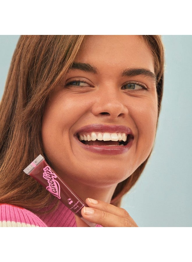 Lanolips Fruity Jellybalm - Tinted Lip Balm to Deepen, Brighten & Enhance - Moisturizing Lanolin Lip Balm & Jelly Lip Gloss - Everyday Lip Makeup - Cherry (10g / 0.35oz) - Image 5