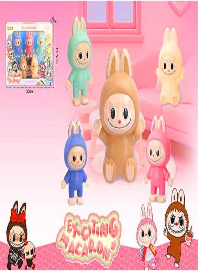 Labubu Doll Set (5 Pcs) 