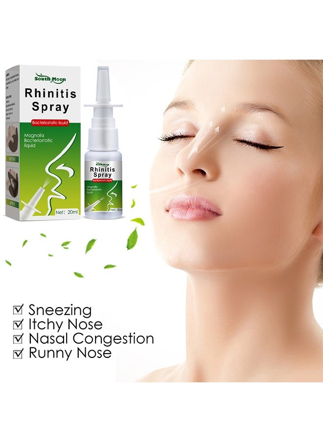 SOUTH MOON - Rhinitis Spray, Rhinitis Spray for Relieve Nasal Congestion and Clean Nasal Cavity - 20ML ﻿ - Image 1